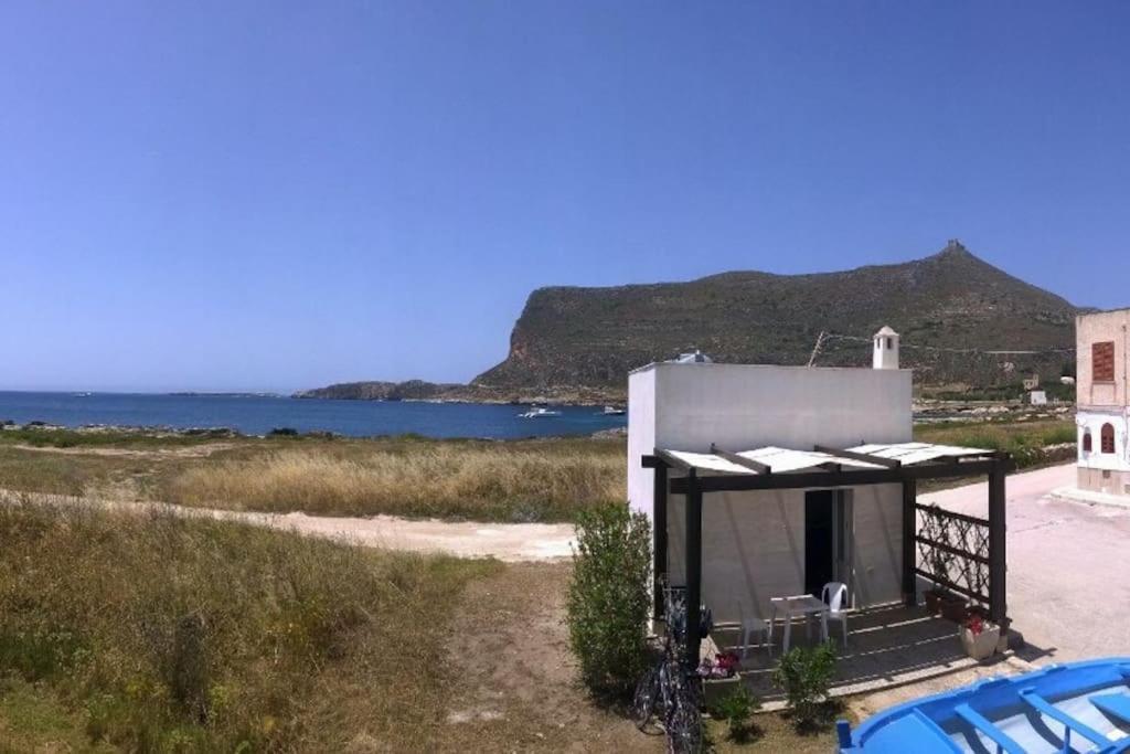 Il Cubo, Monovano Col Mare Su Tre Fronti. Favignana Exterior foto